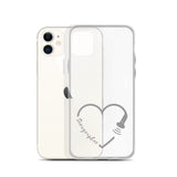 Sonographer Heart Probe Clear Case for iPhone®