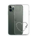 Sonographer Heart Probe Clear Case for iPhone®