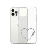 Sonographer Heart Probe Clear Case for iPhone®