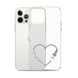 Sonographer Heart Probe Clear Case for iPhone®