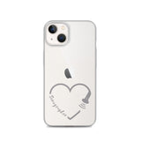 Sonographer Heart Probe Clear Case for iPhone®