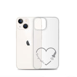 Sonographer Heart Probe Clear Case for iPhone®