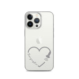 Sonographer Heart Probe Clear Case for iPhone®