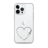 Sonographer Heart Probe Clear Case for iPhone®