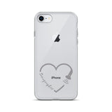 Sonographer Heart Probe Clear Case for iPhone®
