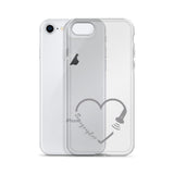 Sonographer Heart Probe Clear Case for iPhone®