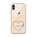 Sonographer Heart Probe Clear Case for iPhone®