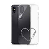 Sonographer Heart Probe Clear Case for iPhone®