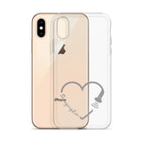 Sonographer Heart Probe Clear Case for iPhone®