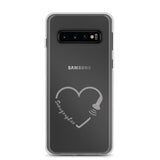 Sonographer Heart Probe Clear Case for Samsung®
