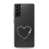 Sonographer Heart Probe Clear Case for Samsung®