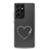 Sonographer Heart Probe Clear Case for Samsung®