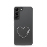 Sonographer Heart Probe Clear Case for Samsung®