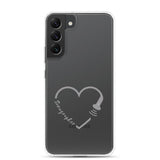Sonographer Heart Probe Clear Case for Samsung®