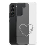 Sonographer Heart Probe Clear Case for Samsung®