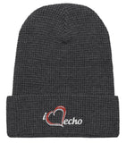 iHeartEcho™ Waffle Beanie