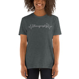 Sonography EKG Short-Sleeve Unisex T-Shirt