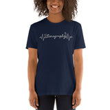 Sonography EKG Short-Sleeve Unisex T-Shirt