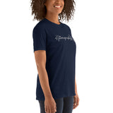Sonography EKG Short-Sleeve Unisex T-Shirt