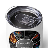 I See With Sound Sono Wine Tumbler