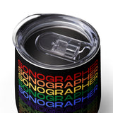 Sonographer Colors Wine Tumbler